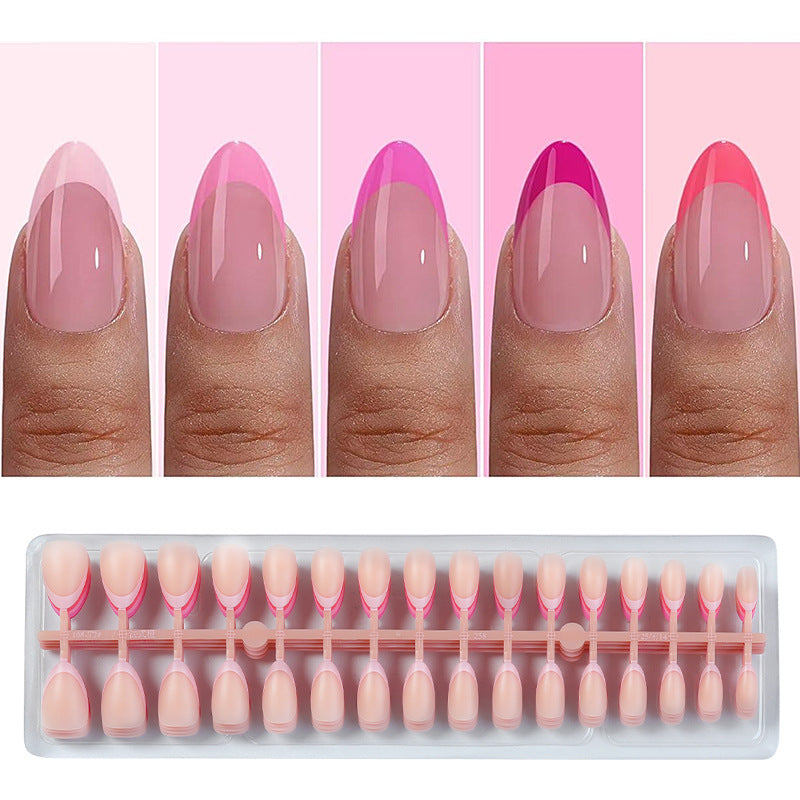 Acrylic nail set with versatile French designs Stornfield