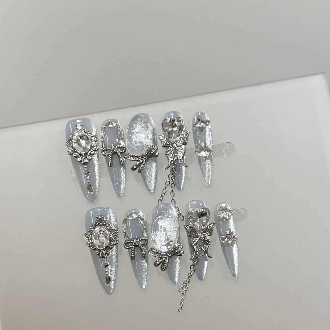 Decorative Rhinestone Nail Art Set
