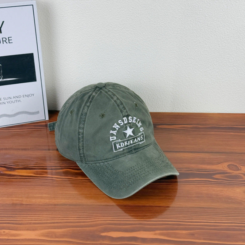 Men's Distressed Vintage Style Baseball Cap Stornfield