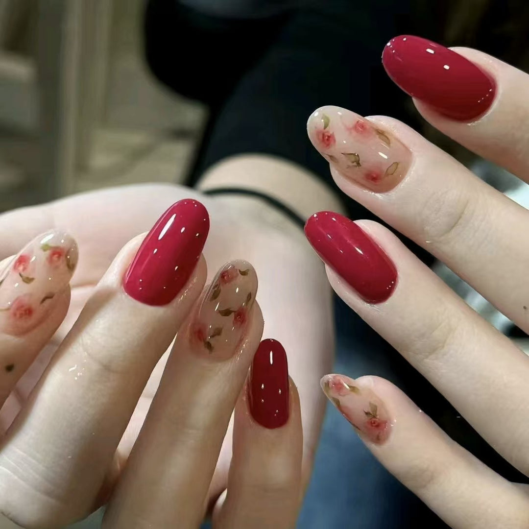 Stylish Press-On Nail Wraps Stornfield
