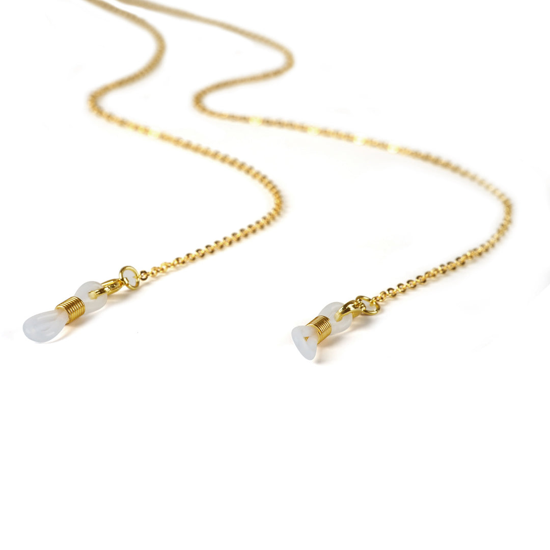 Gold-Plated Eyewear Retainer Chain Stornfield