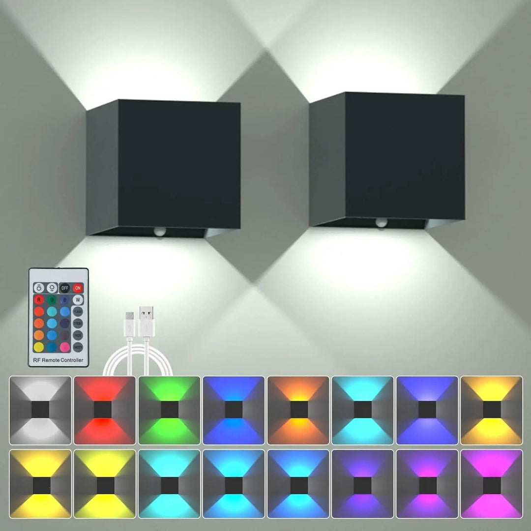 RGB Color Changing Wall Light
