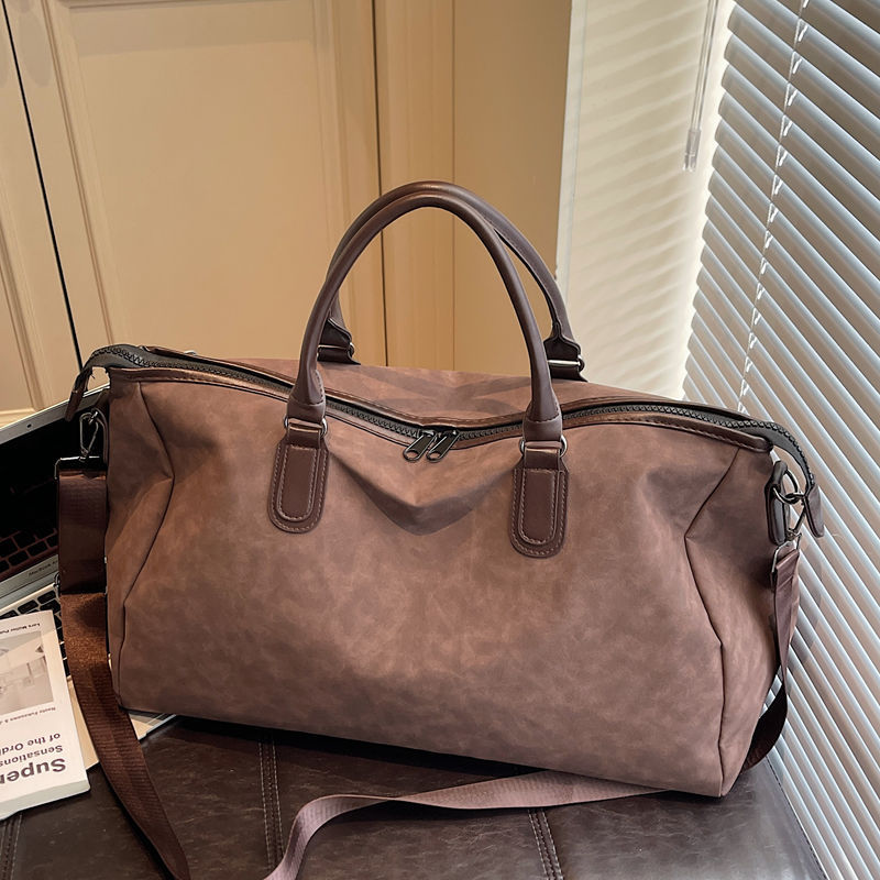 Durable Leather Travel Duffle Bag Stornfield