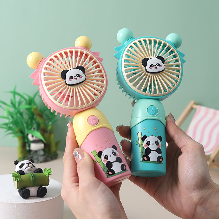 Ladies Portable Mini Fan with Cute Panda Design Stornfield