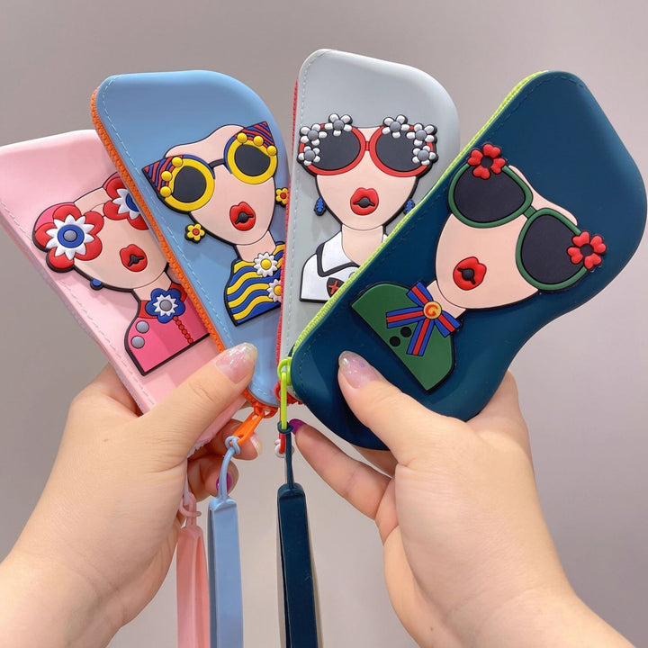 Artistic Print Zippered Pencil Case Stornfield
