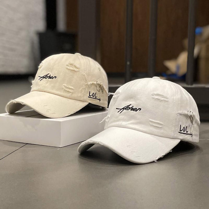 Men's Distressed Denim Cap Stornfield