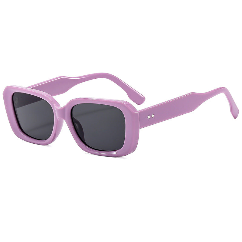 Women's large square sunglasses with robust frame and UV protection Stornfield
