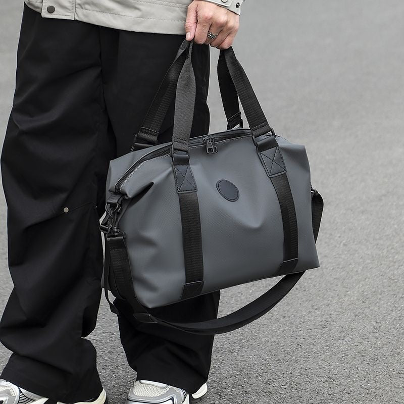 Sporty Travel Bag With Reinforced Interior And Removable Shoulder Strap Stornfield