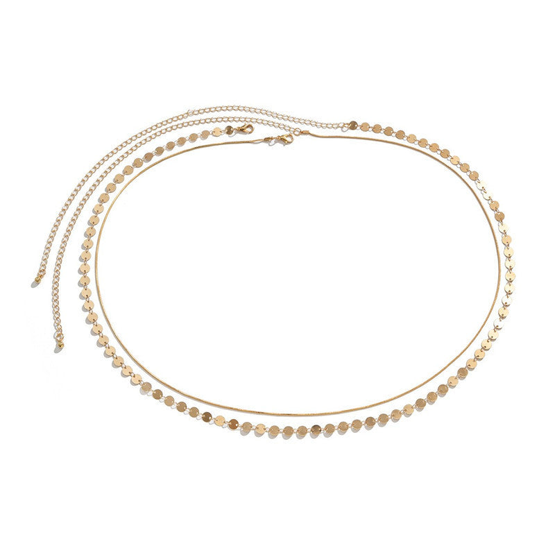 Elegant Layered Chain Belt Stornfield