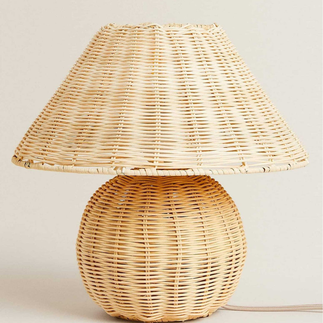 Handcrafted Rattan Table Lamp Stornfield