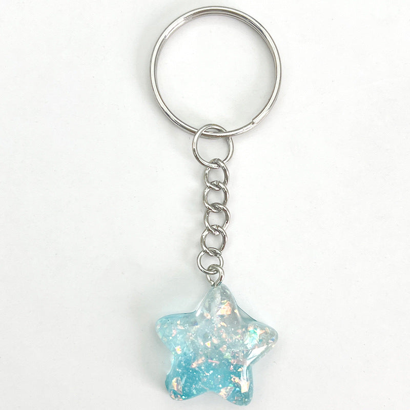 Star-Shaped Acrylic Keychain Stornfield