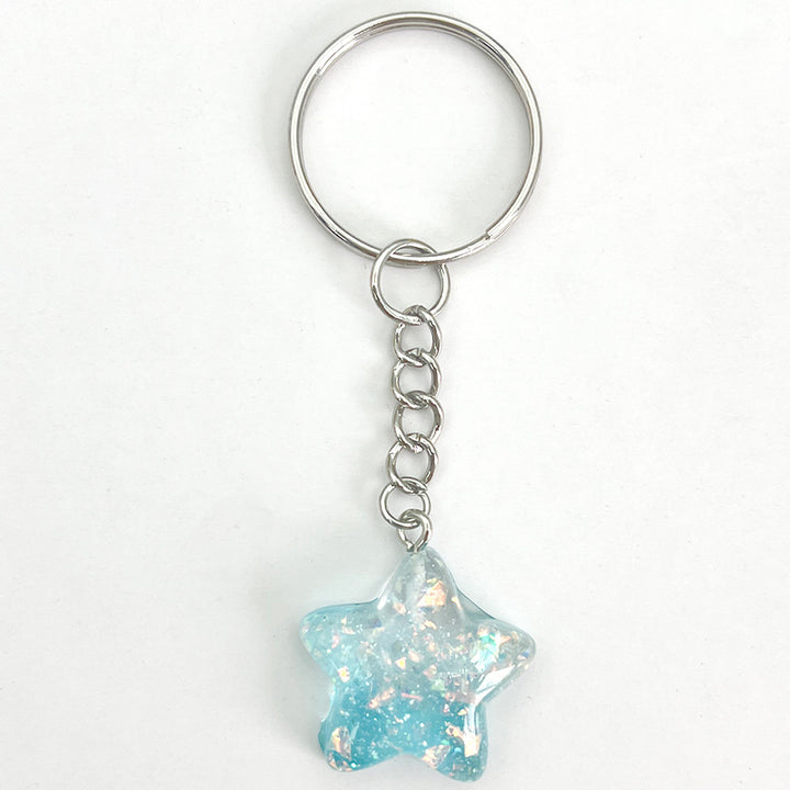 Star-Shaped Acrylic Keychain Stornfield