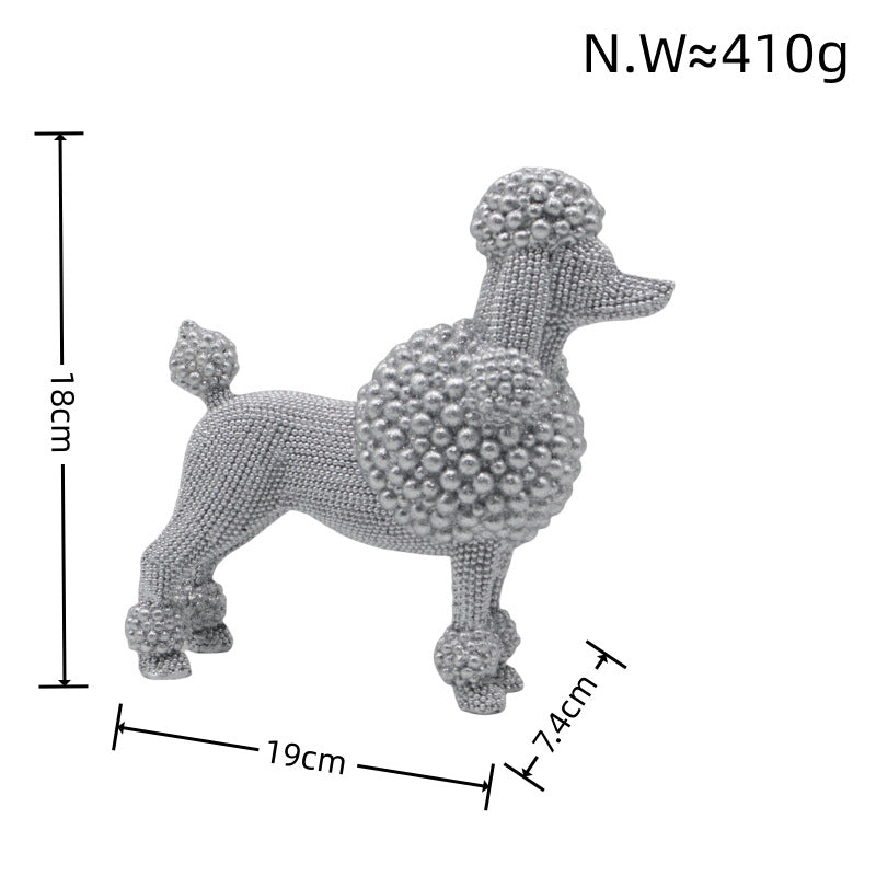 Decorative dog figure in modern design Stornfield
