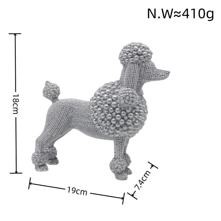 Decorative dog figure in modern design Stornfield