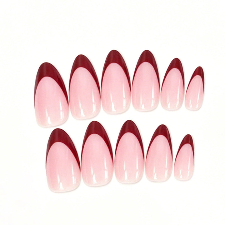 Elegant French Tip Nail Art Stornfield 1789915458