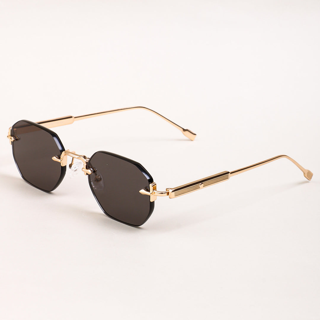 Ladies sunglasses with elegant octagonal frame and comfortable nose pads Stornfield