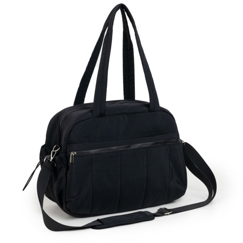 Multifunctional Tote Bag with Padded Interior and Removable Shoulder Strap Stornfield