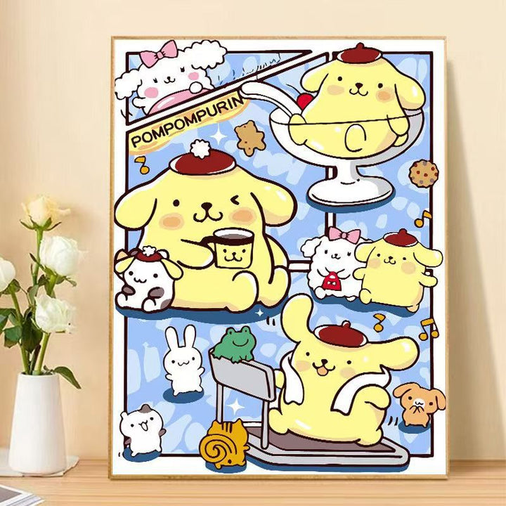Cute Cartoon Character Art Print Stornfield