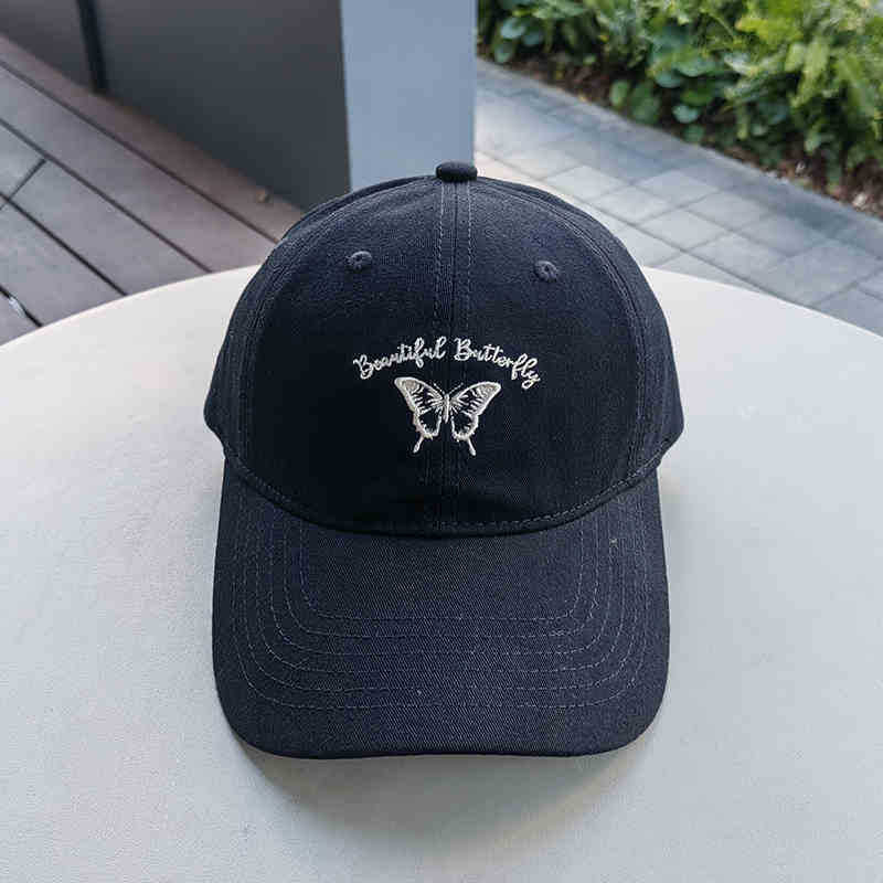 Women's Embroidered Butterfly Cap Stornfield