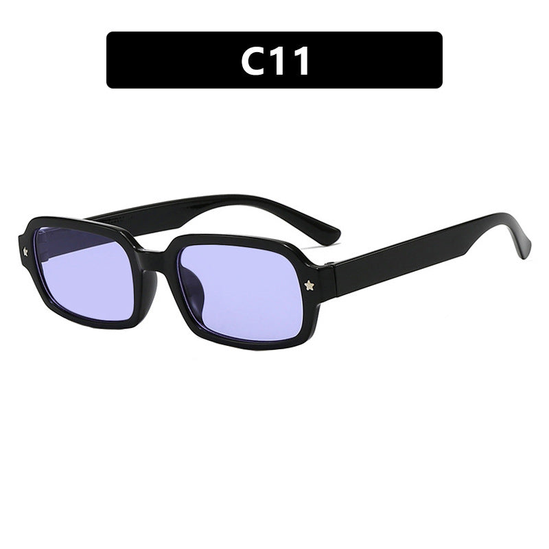 Women's fashionable rectangular sunglasses with outstanding design and protective UV filter Stornfield
