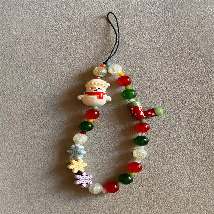 Festive Charm Beaded Phone Lanyard Stornfield