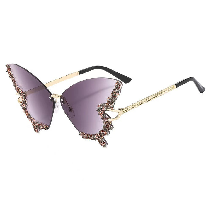Women extravagant wing sunglasses Stornfield
