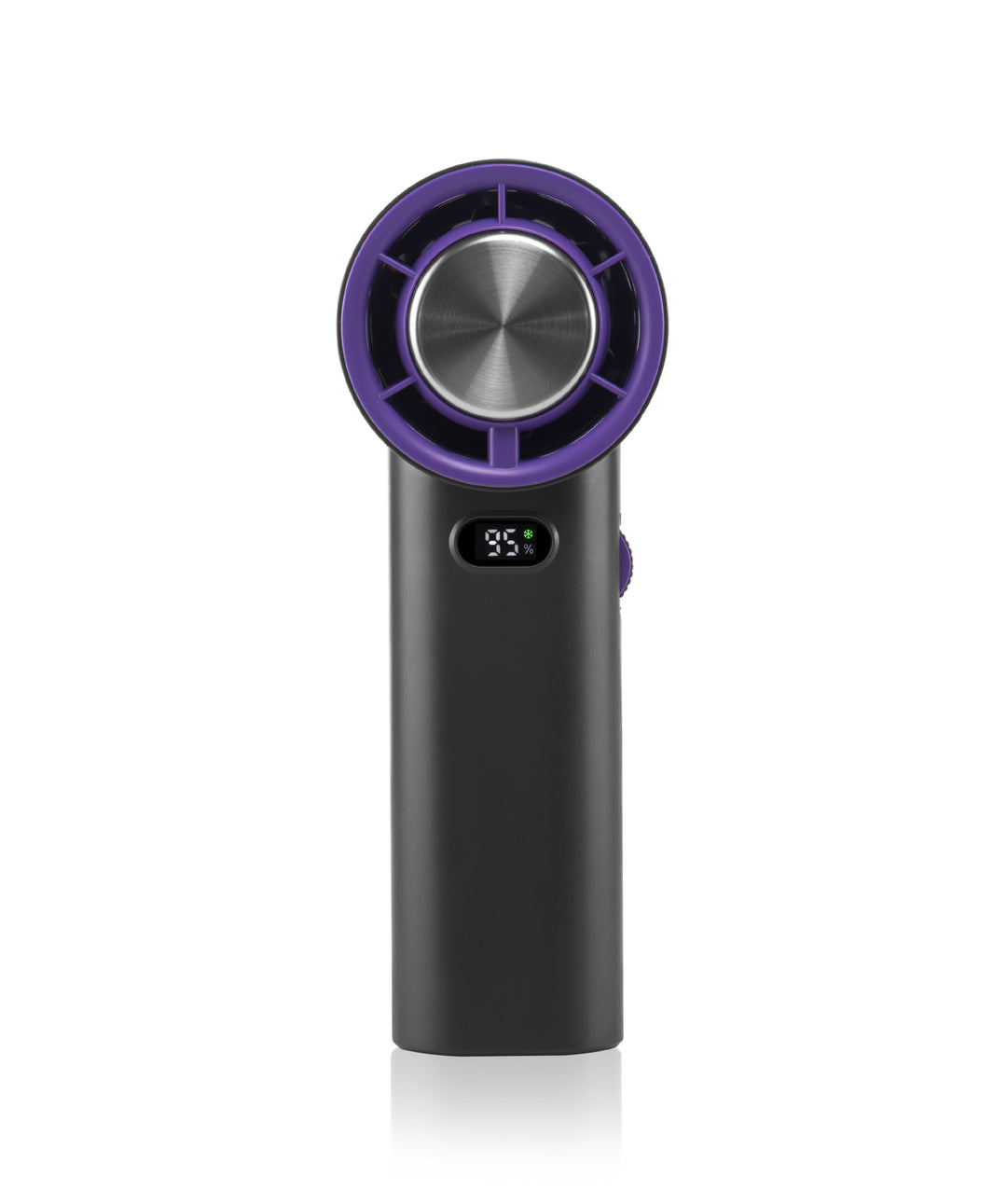 Women's portable hand fan with digital speed display Stornfield