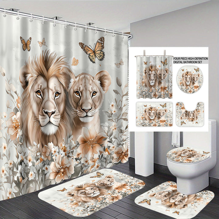 Cartoon Lamb-Themed Bathroom Décor Set Stornfield