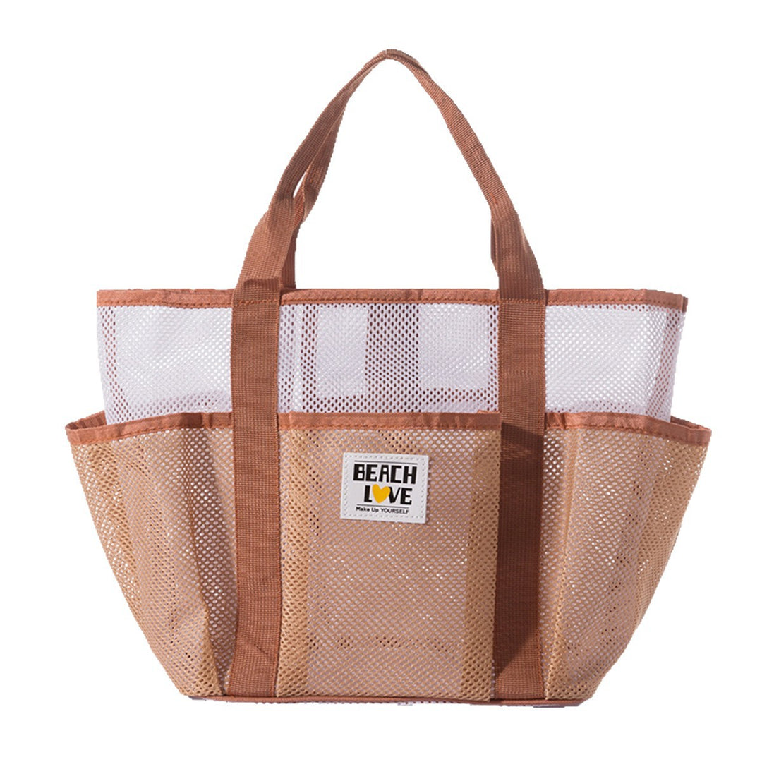 Spacious Mesh Beach Tote