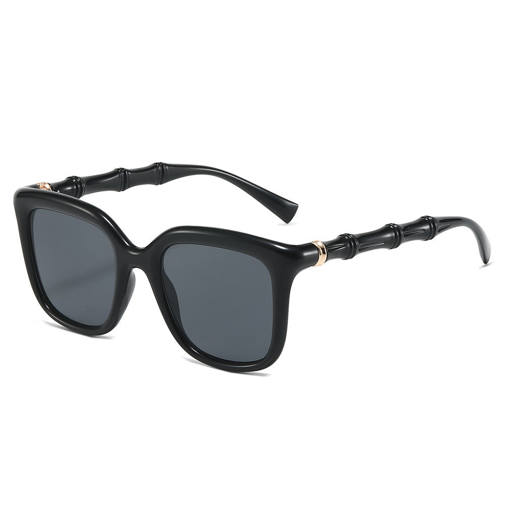 Bamboo-Style Oversized Sunglasses Stornfield