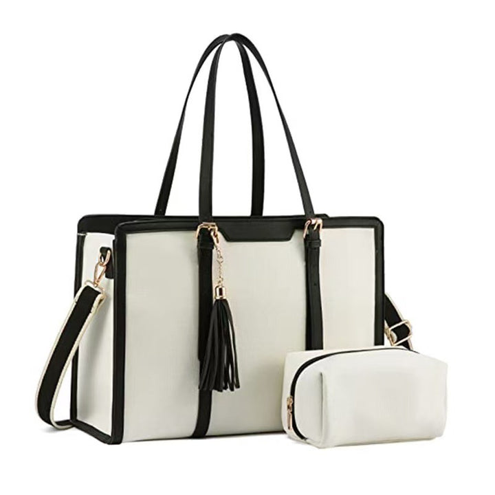 Elegant and Spacious Handbag with Removable Cosmetic Pouch Stornfield