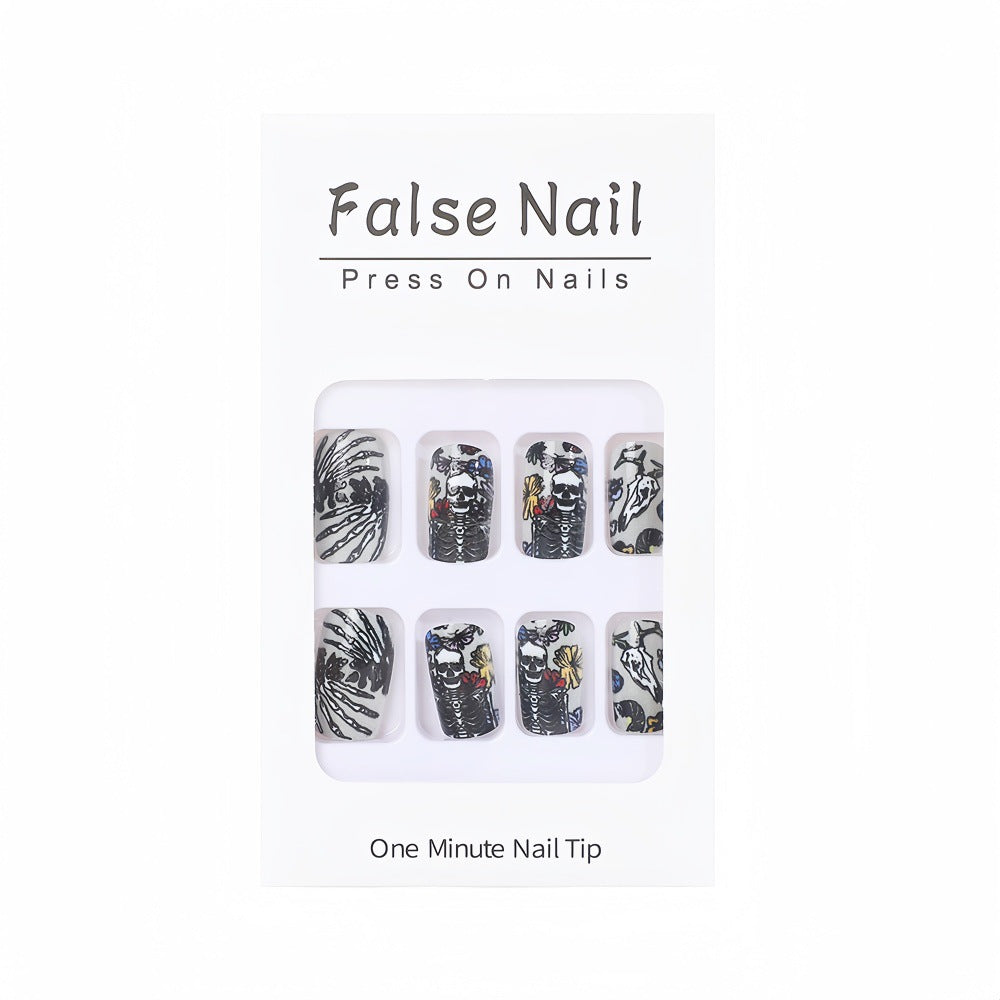 Creative Skeleton Nail Design Stornfield