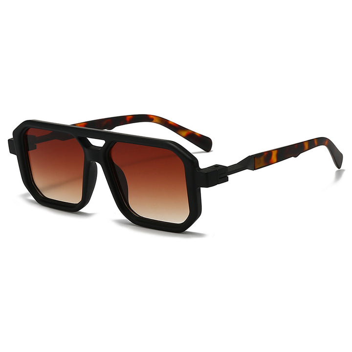 Ladies stylish oversized sunglasses with geometric frame Stornfield