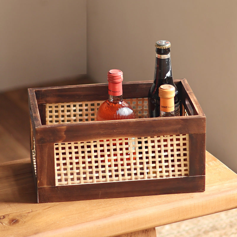 High-quality storage basket made of natural material Stornfield