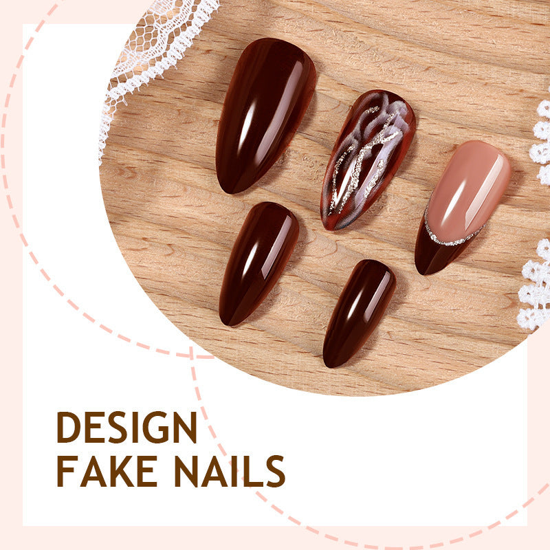 Artificial Nail Sticker Set with Elegant Designs Stornfield