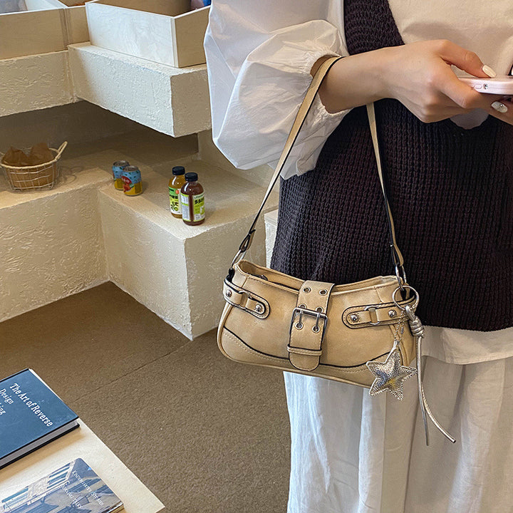 Vintage-Inspired Casual Handbag
