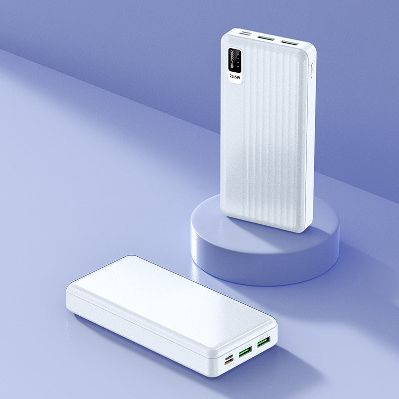 High-performance power bank with multifunctional USB-C connection and intelligent fast charging Stornfield