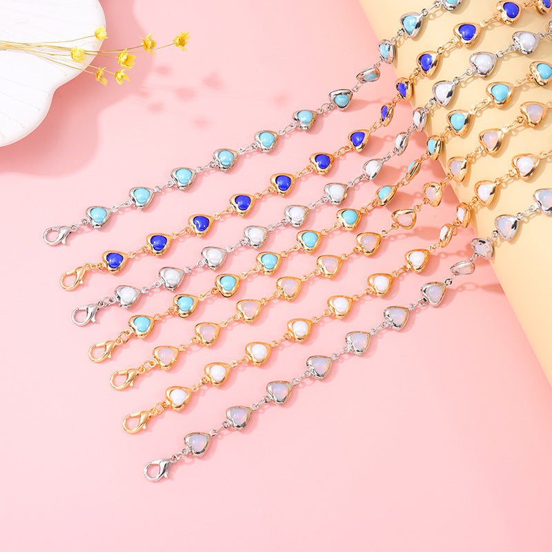 Charming Heart-Shaped Statement Bracelet Stornfield