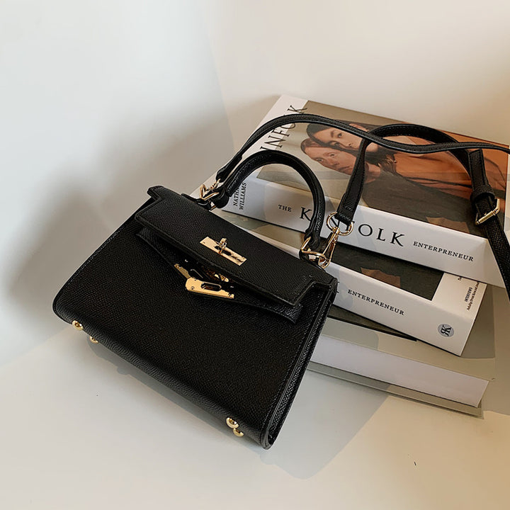 Structured Faux Leather Handbag Stornfield