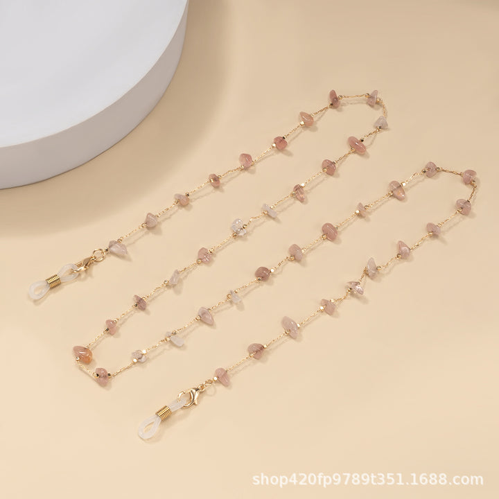 Multi-Color Stone Chain Necklace Stornfield