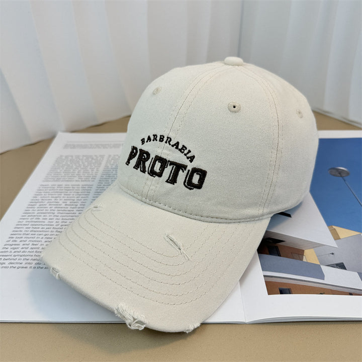 Men's Vintage-Inspired Distressed Baseball Cap Stornfield