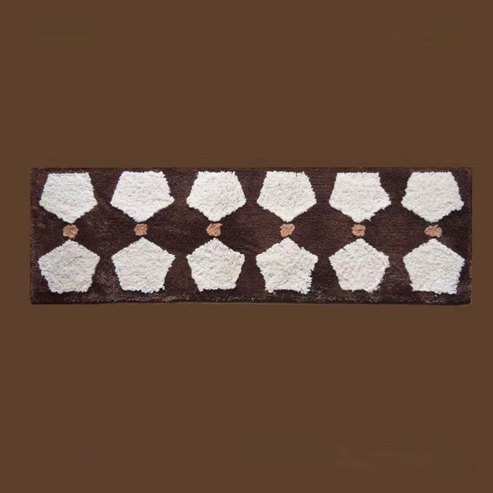 Modern Geometric Pattern Bath Mat Stornfield