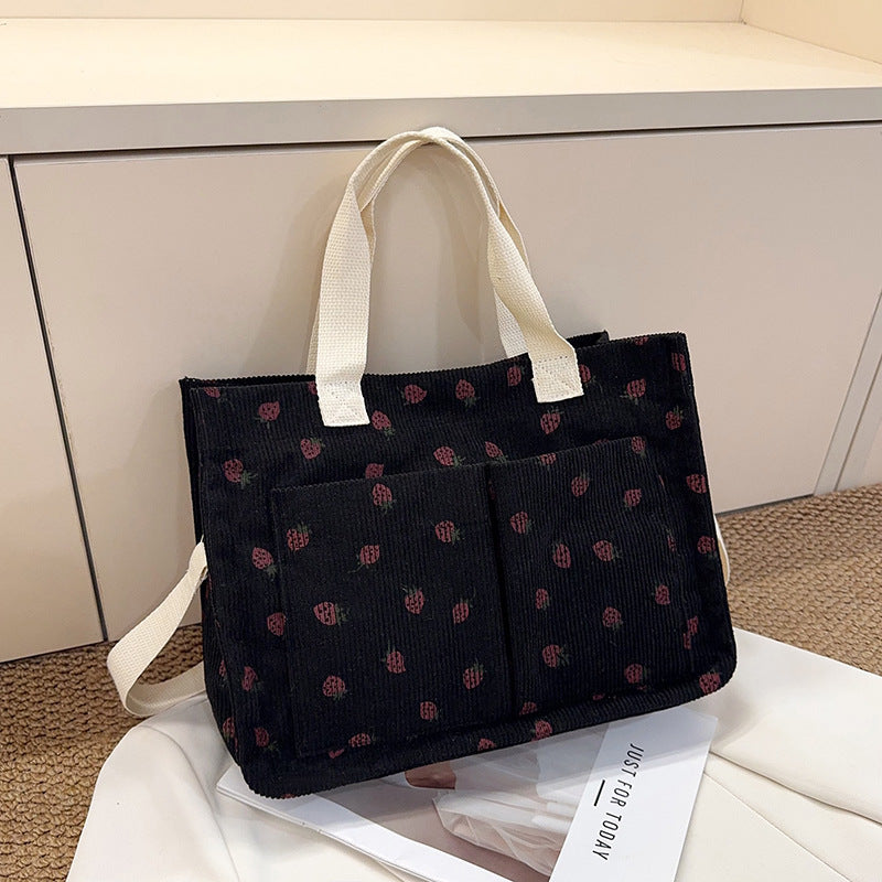 WoPatterned Canvas Tote Bag Stornfield
