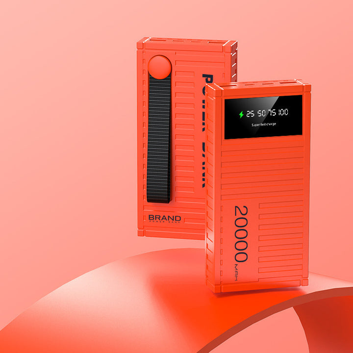 High-performance power bank with digital charge level display Stornfield