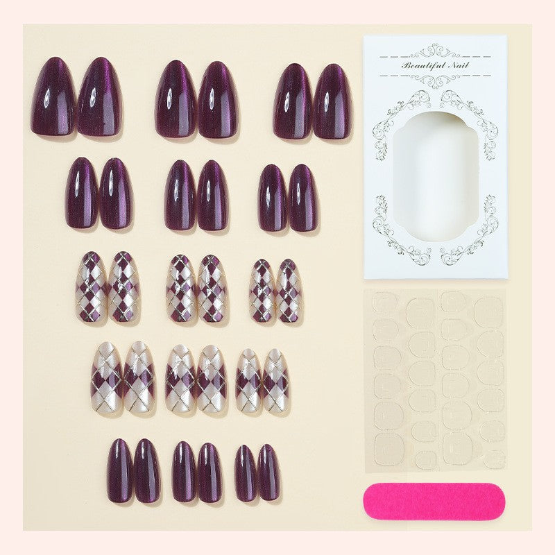 Elegant Chic Press-On Nail Set Stornfield