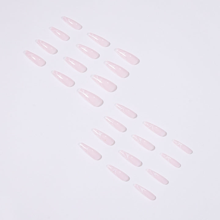 Artistic Nail Extensions with Elegant Fluid Design Stornfield