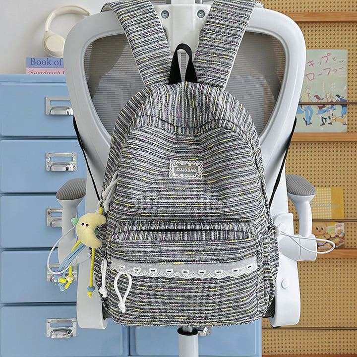 Textured Casual Backpack Stornfield