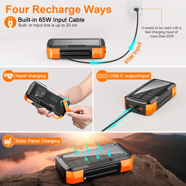 Portable Solar Power Bank Stornfield