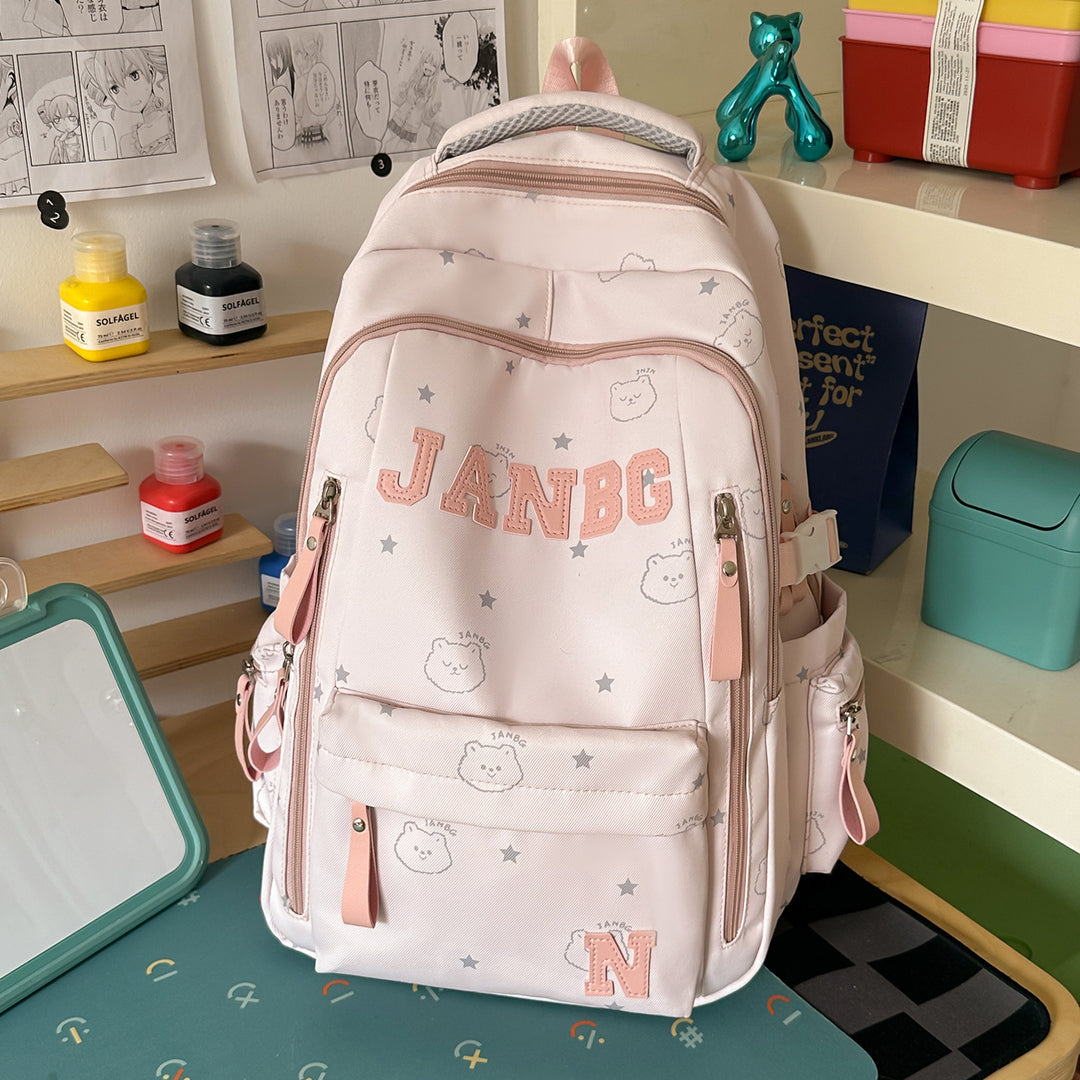 Casual Character-Embellished Backpack Stornfield