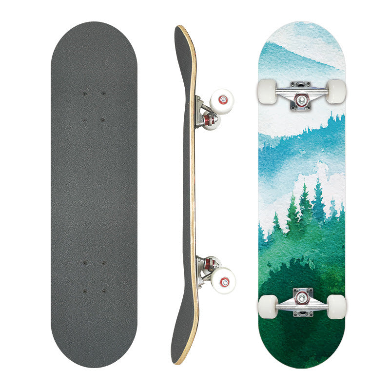Graphic Artistic Skateboard Stornfield